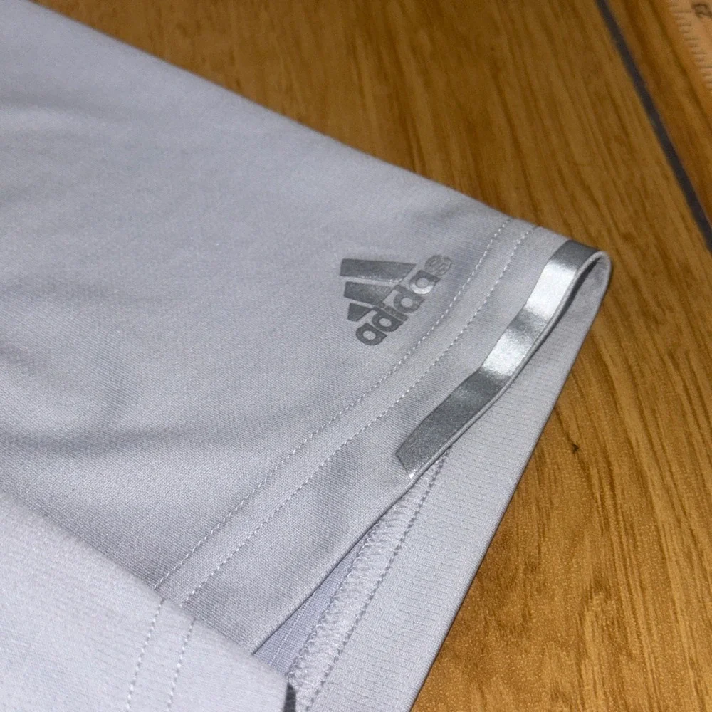 Adidas Golf Mens Climachill Polo Shirt 2XL Grey Yellow Geometric BC2317